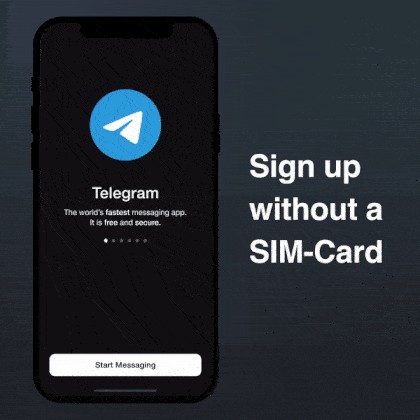 在注册时，Telegram放弃了SIM卡的要求 在全球范围内增加了自动删除帐户的计时器